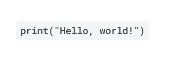 Inline code support in Lettera